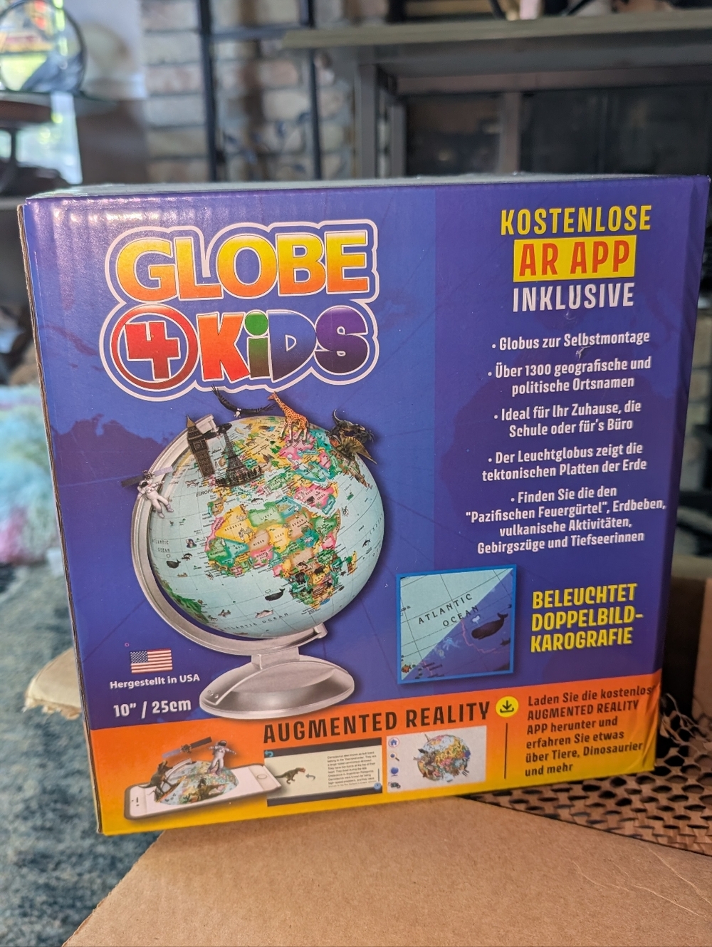 BRAND NEW still sealed Light up interactive Augmented Reality Globe